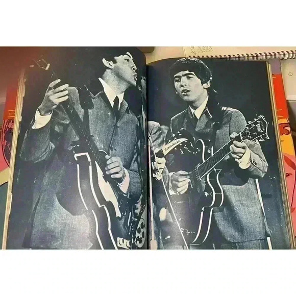 The Beatles Andy Worhol Book Rolling Stone Press Times Book 1980 - Picture 15 of 16